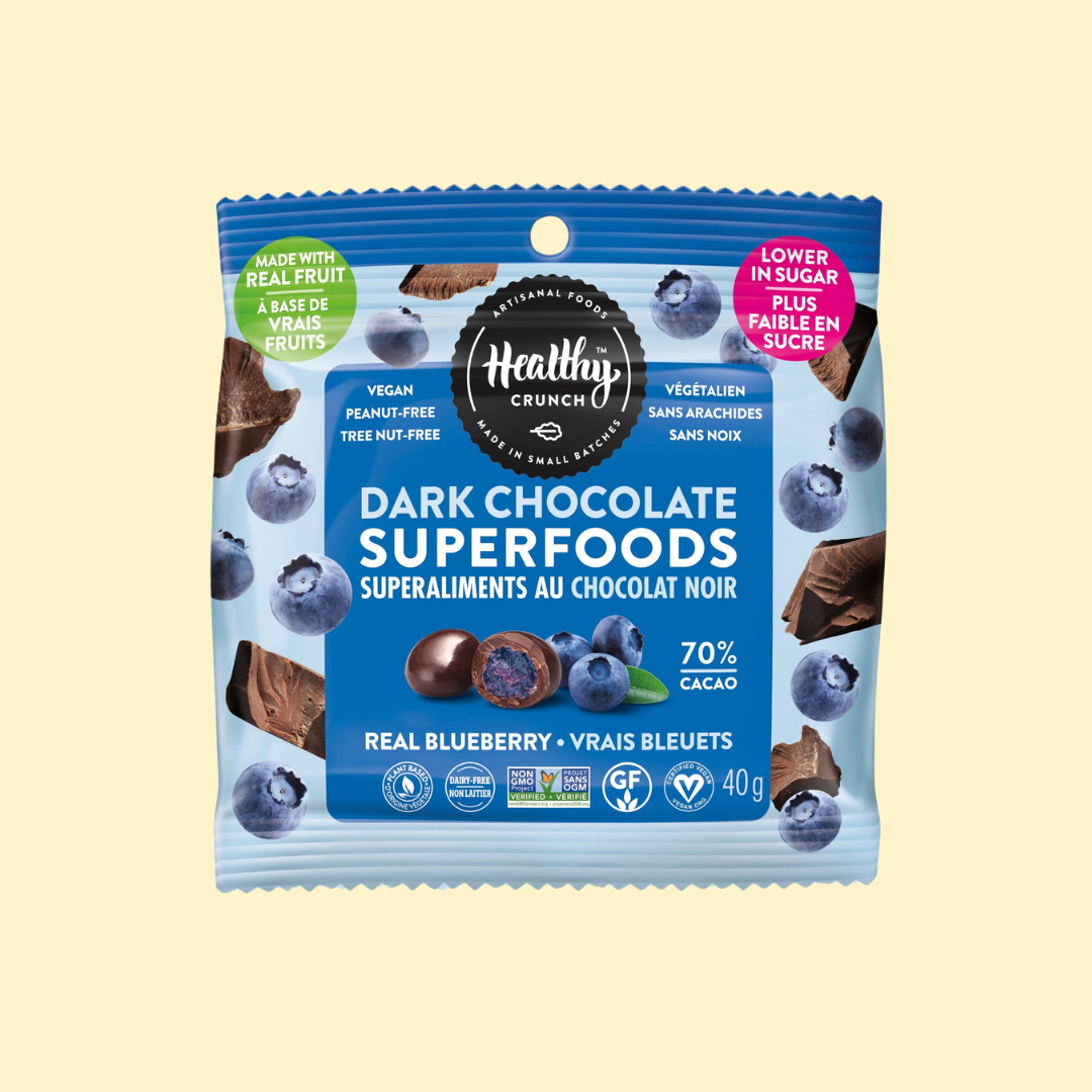 Dark Chocolate Covered Blueberries - 20 Pack