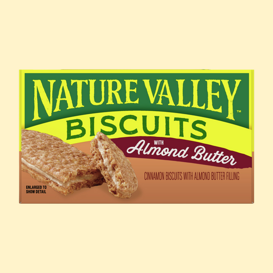 Nature Valley Biscuit Sandwich with Almond Butter