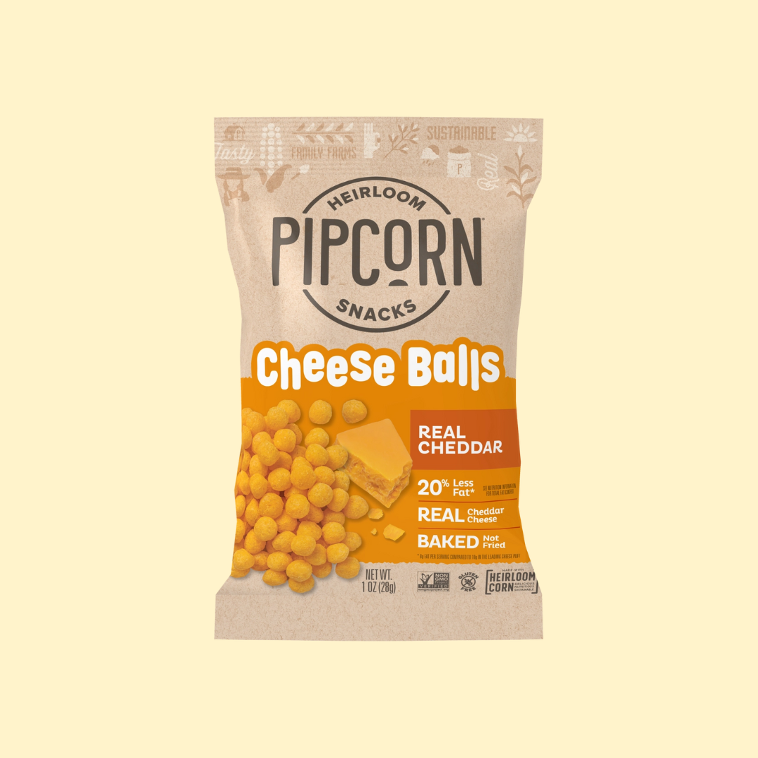 Pipcorn Assorted Puff Snacks - 25 Pack